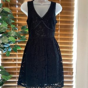 NWOT, X-Small Laced Black Dress